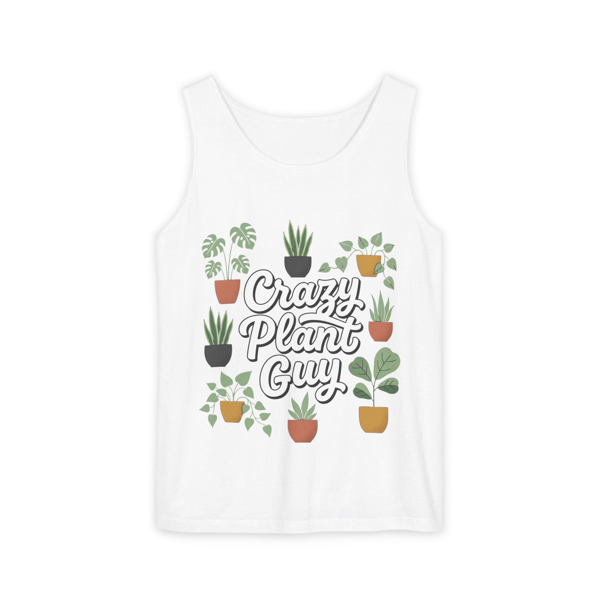 Crazy Plant Guy Tank