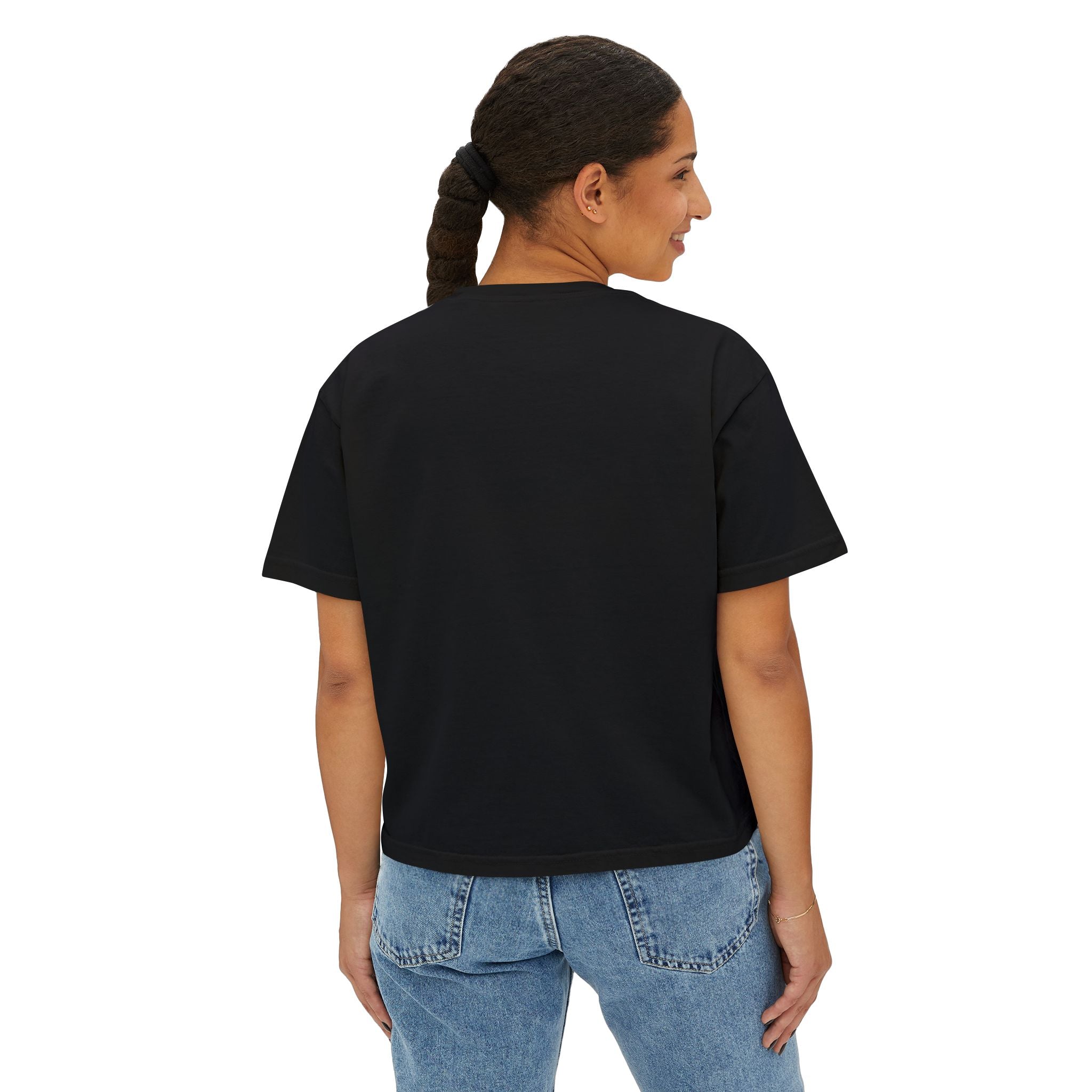 Plant Mama Boxy Crop Tee