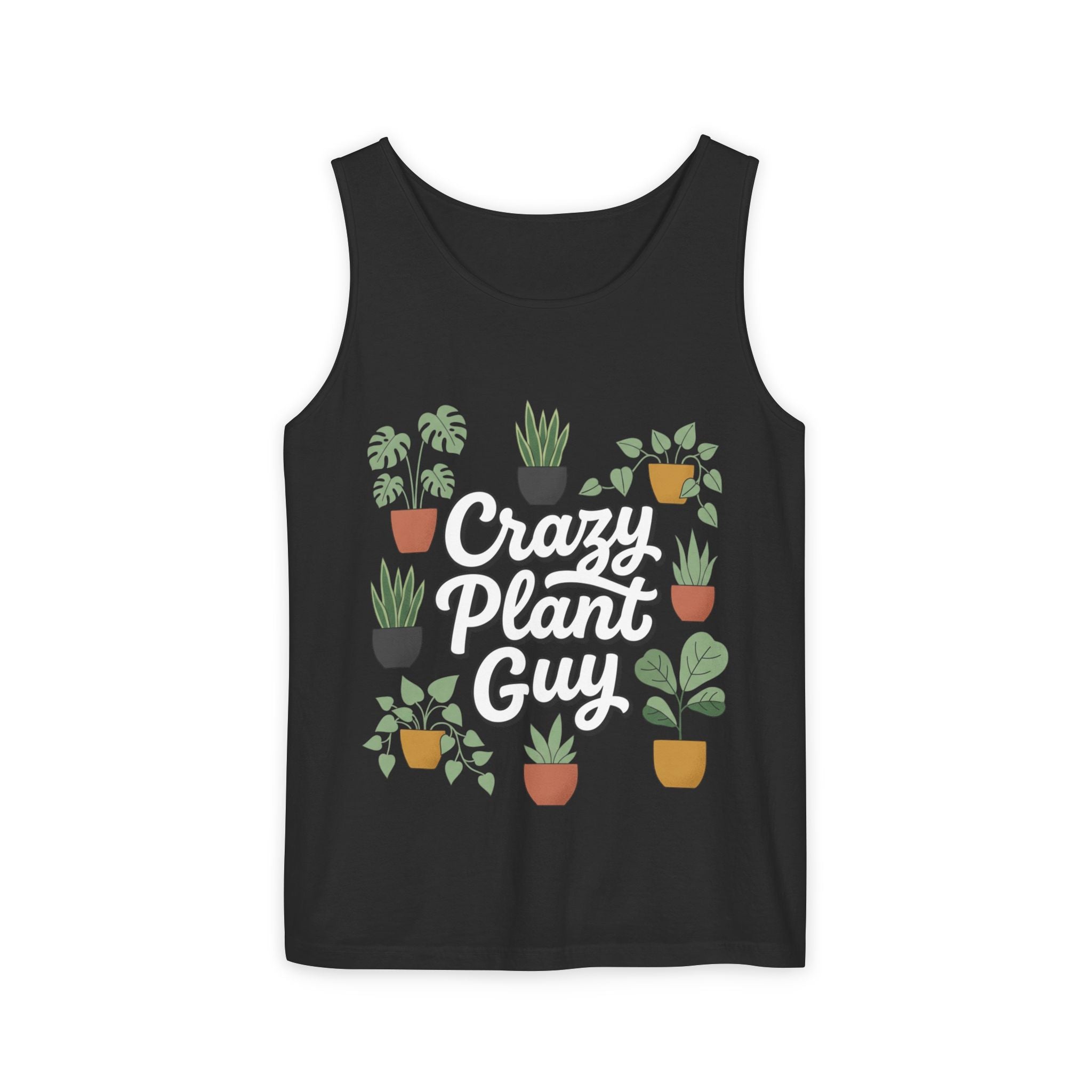 Crazy Plant Guy Tank