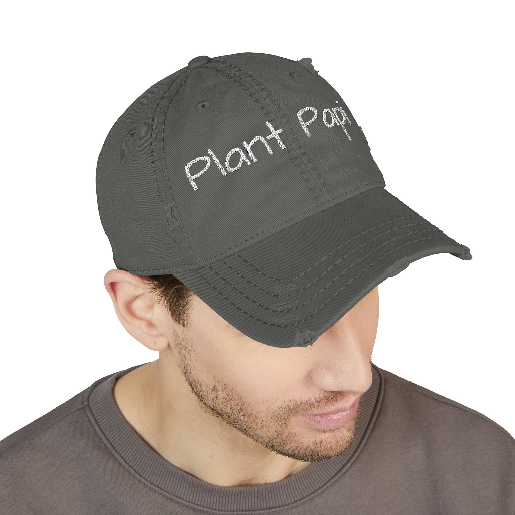 Plant Papi Embroidered Hat