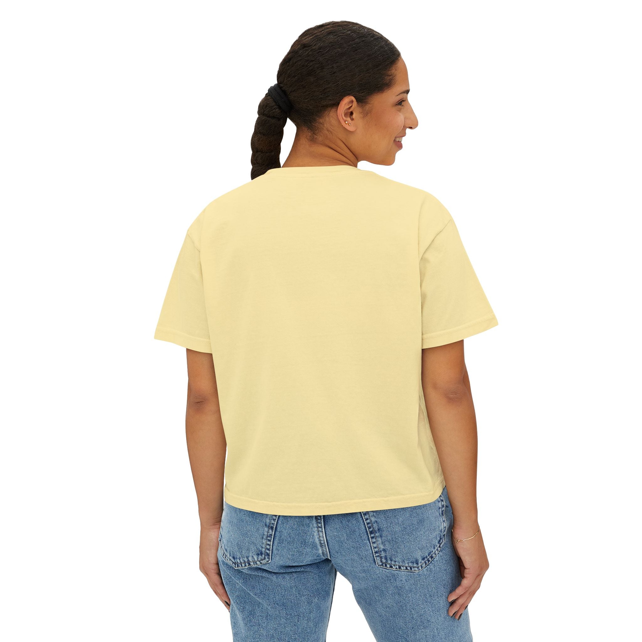 Plant Mama Boxy Crop Tee