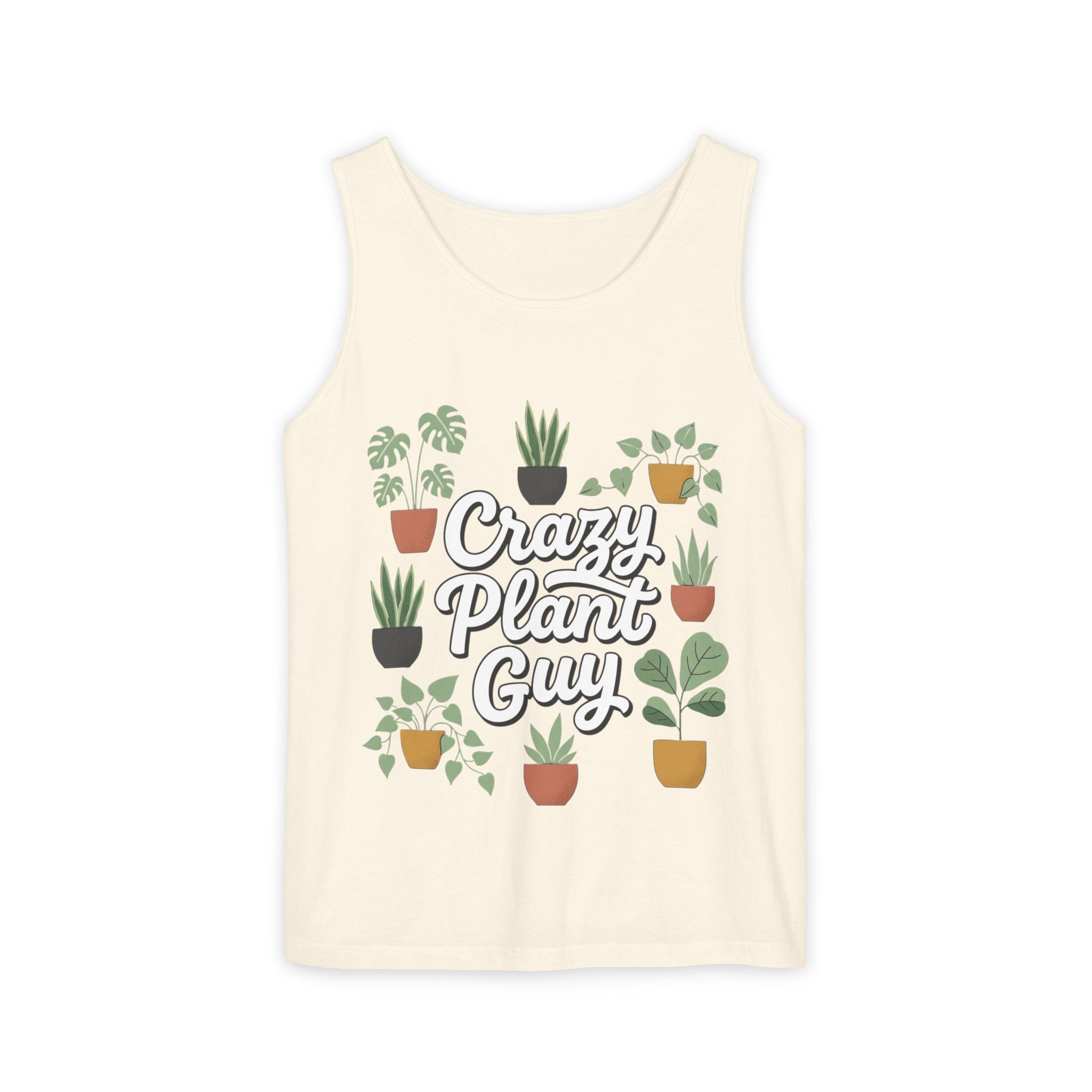 Crazy Plant Guy Tank