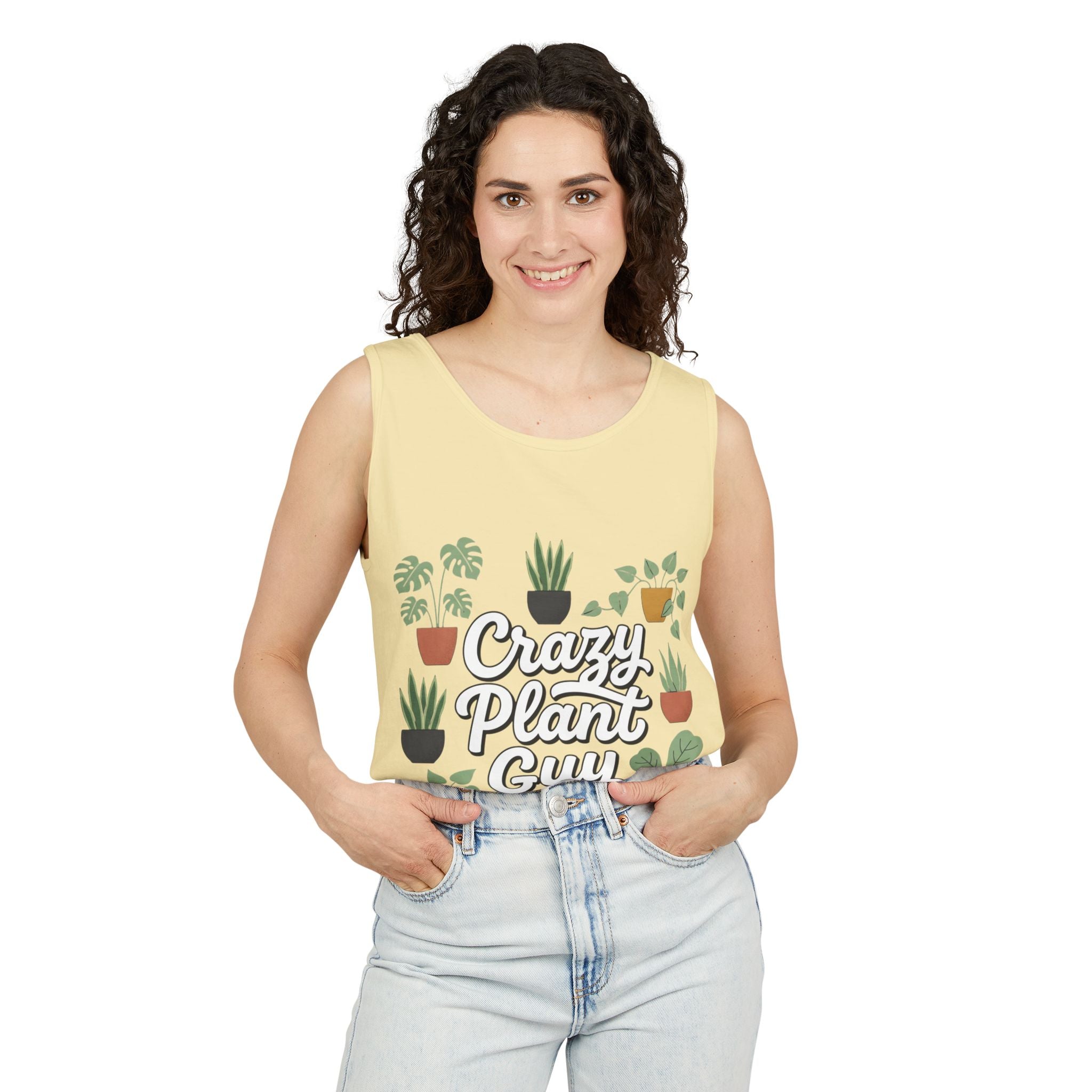 Crazy Plant Guy Tank