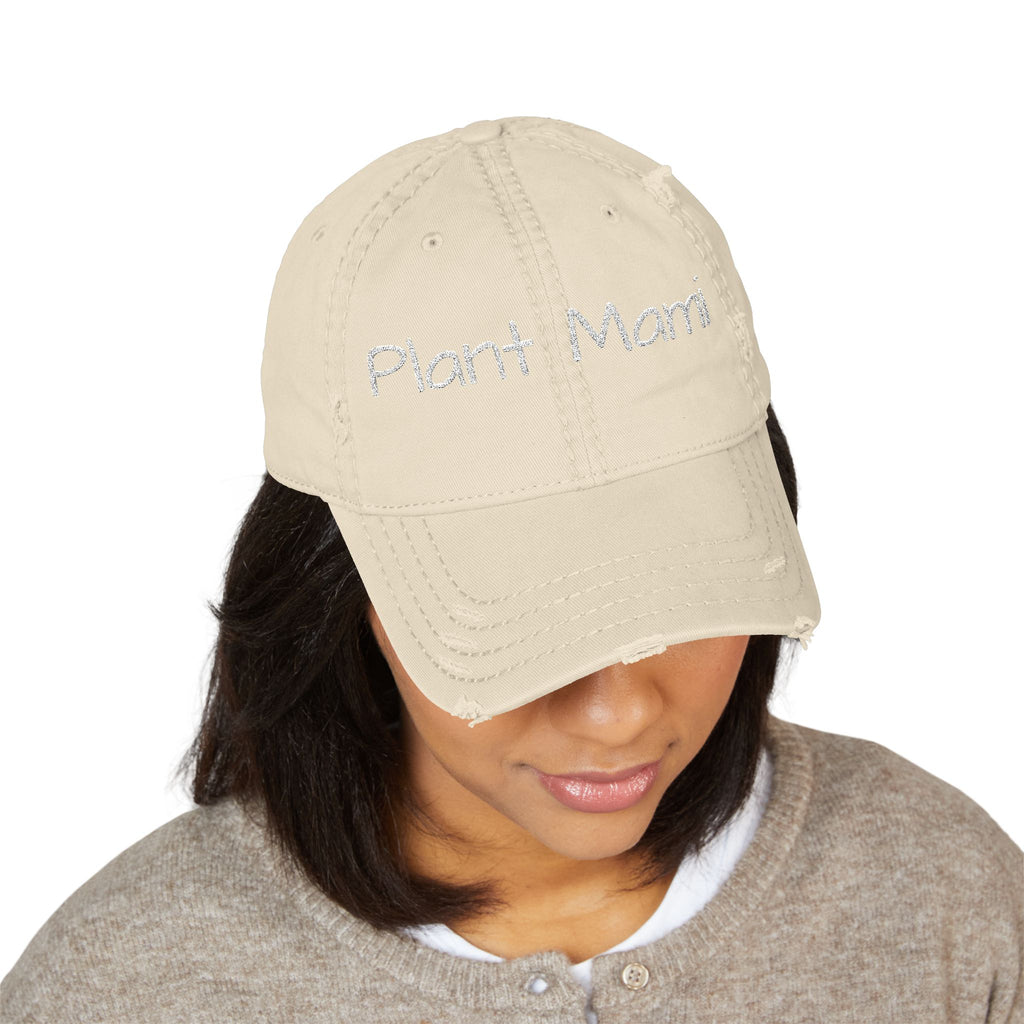 Plant Mami Distressed Cap