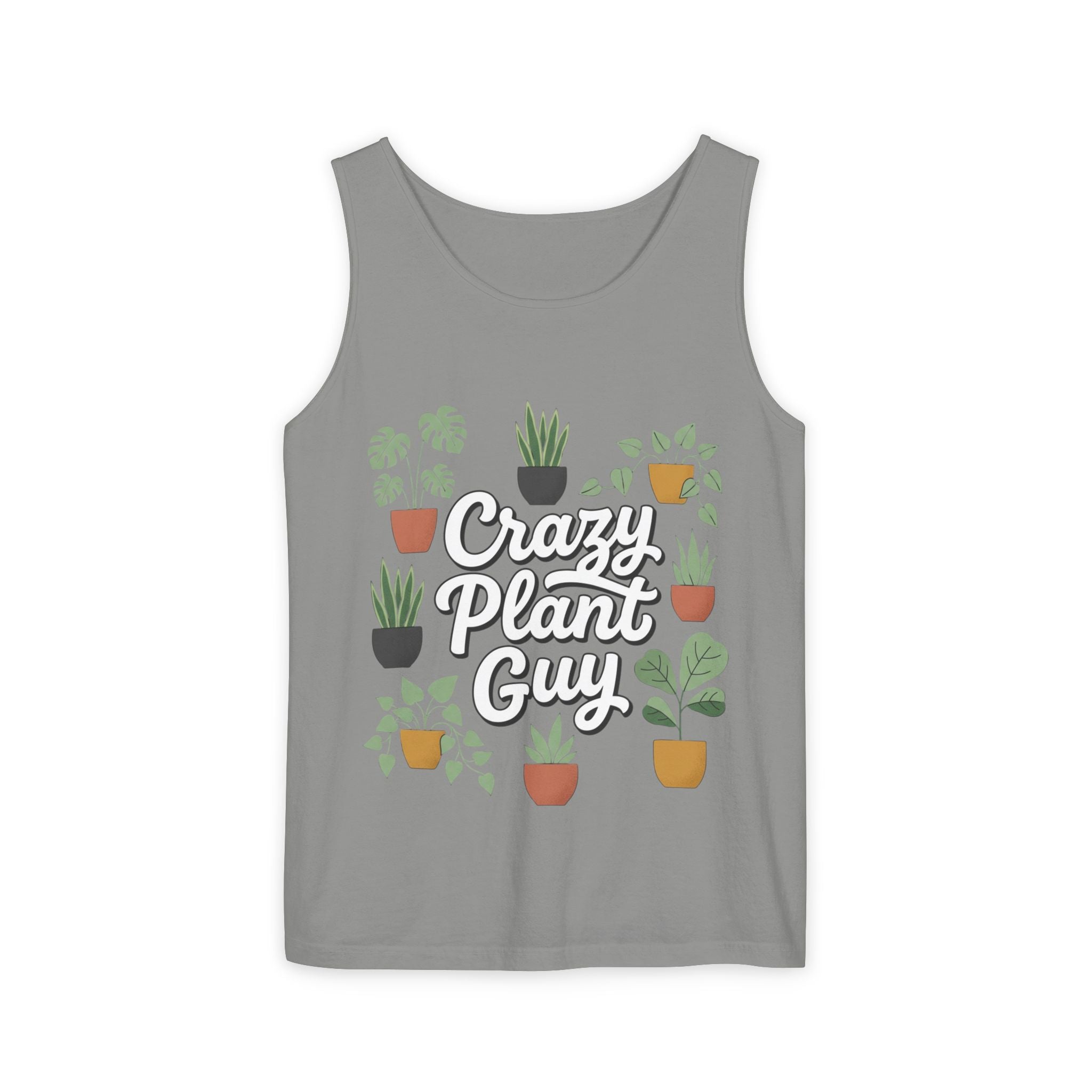 Crazy Plant Guy Tank