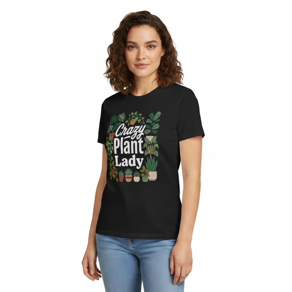 Crazy Plant Lady T-Shirt