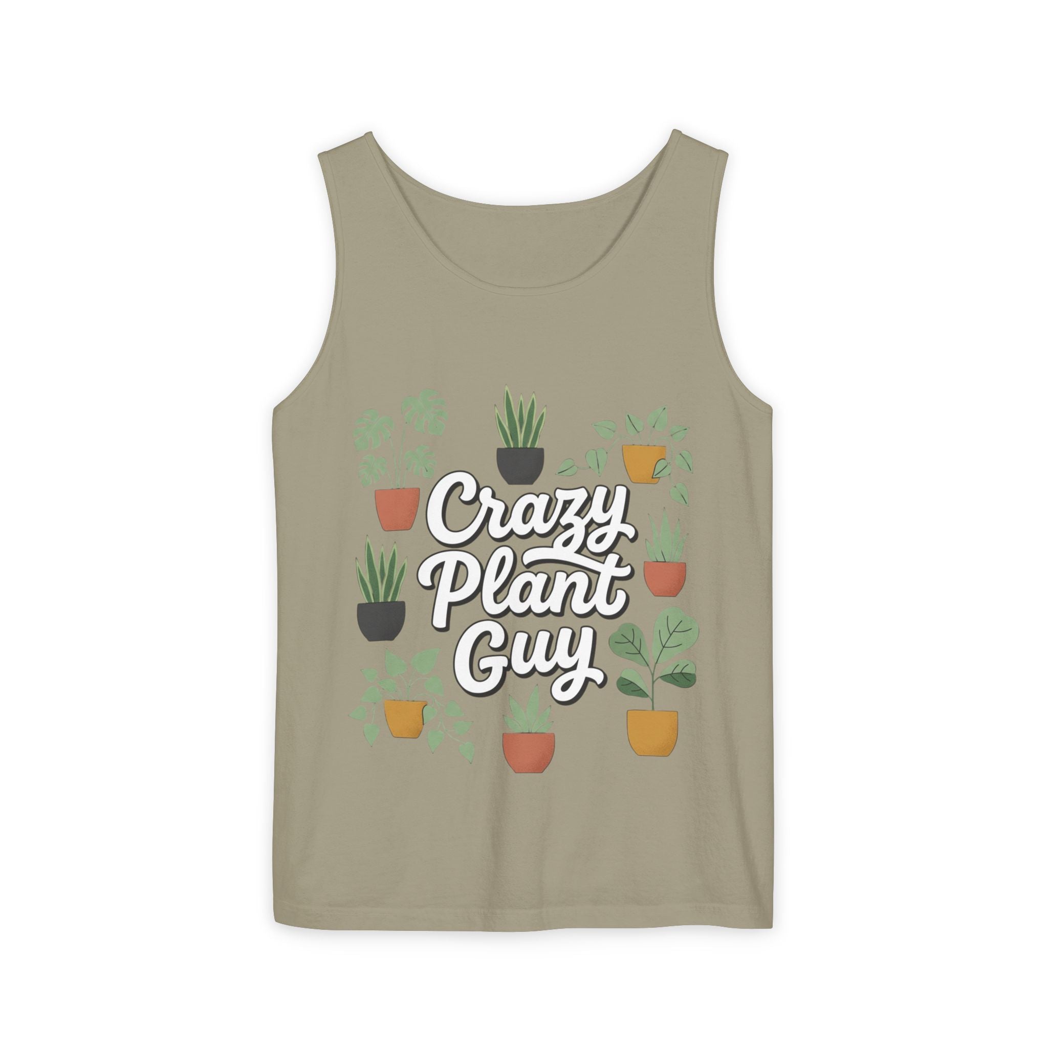 Crazy Plant Guy Tank