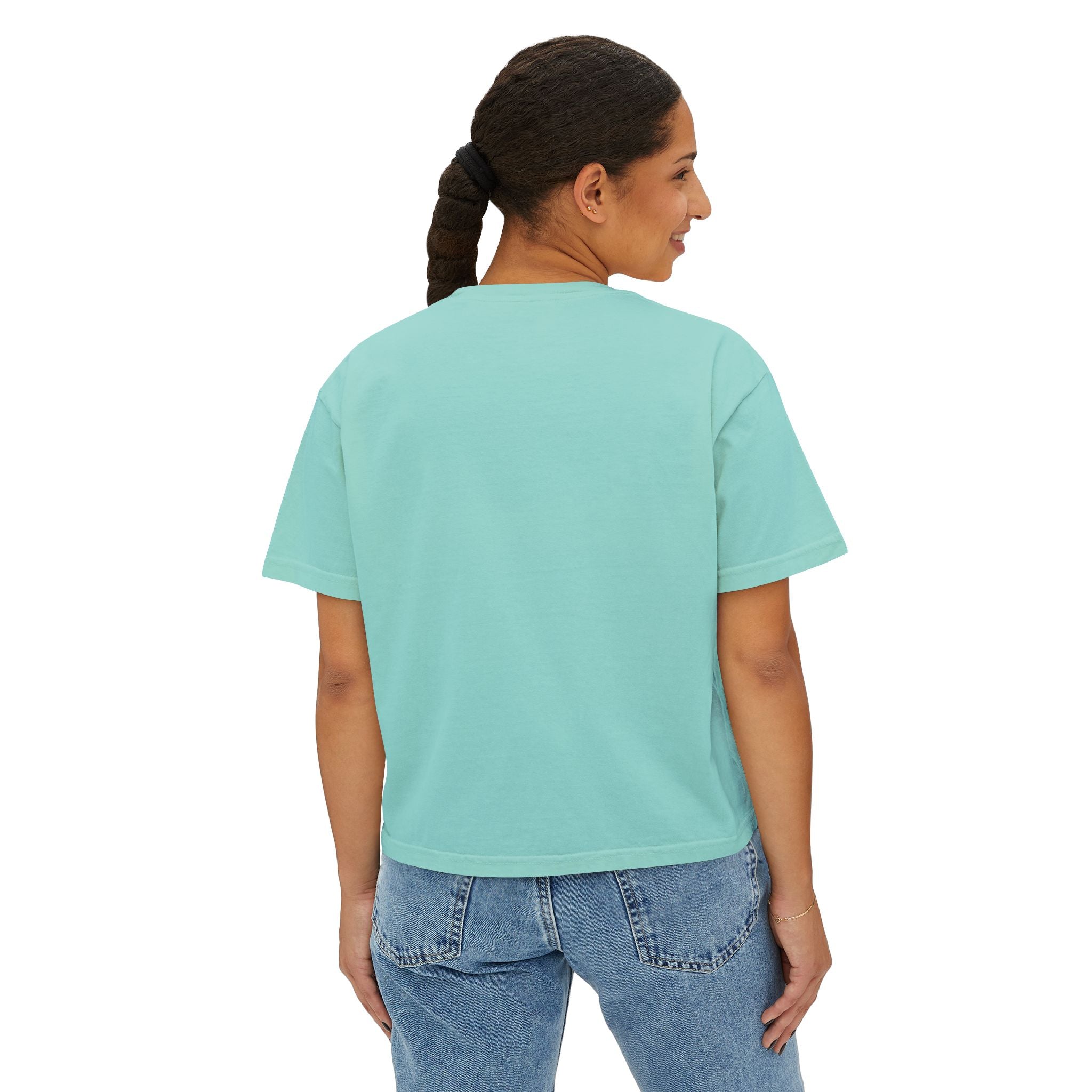 Plant Mama Boxy Crop Tee