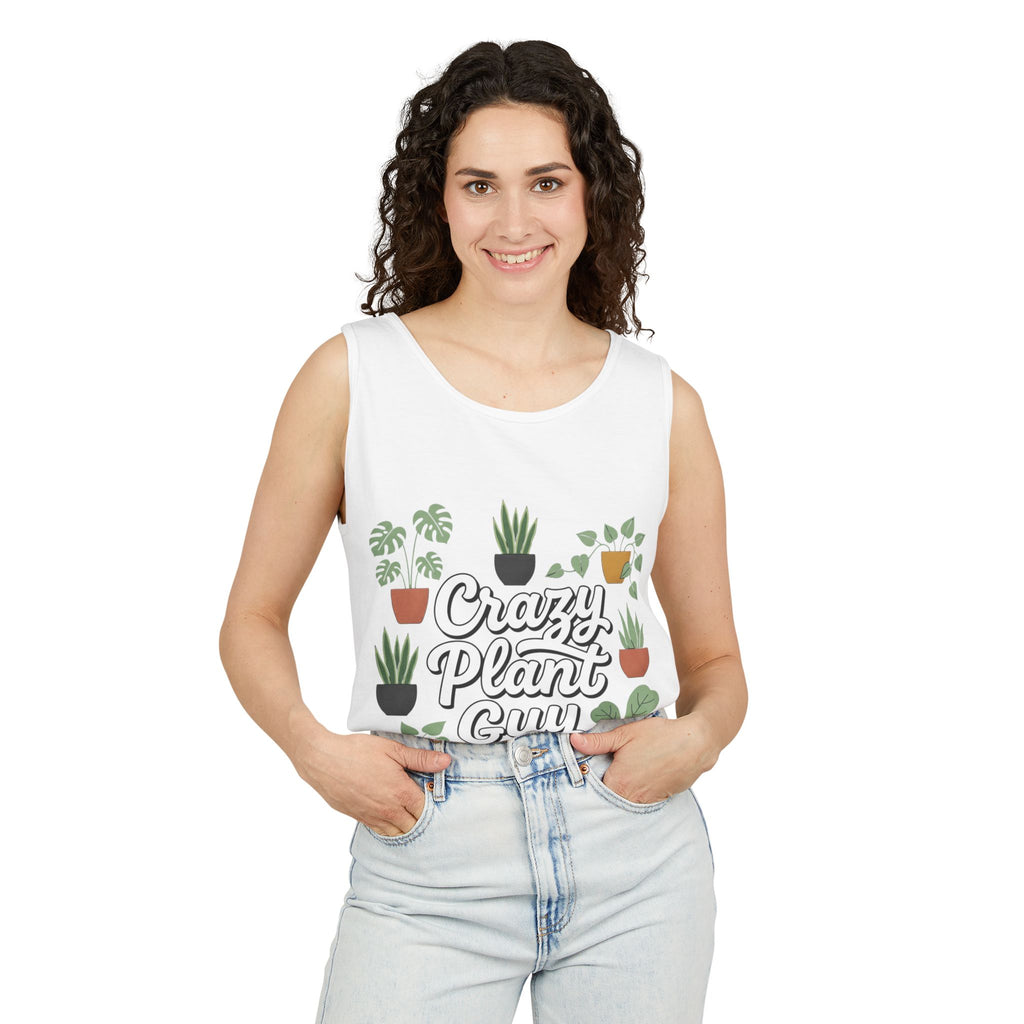 Crazy Plant Guy Tank