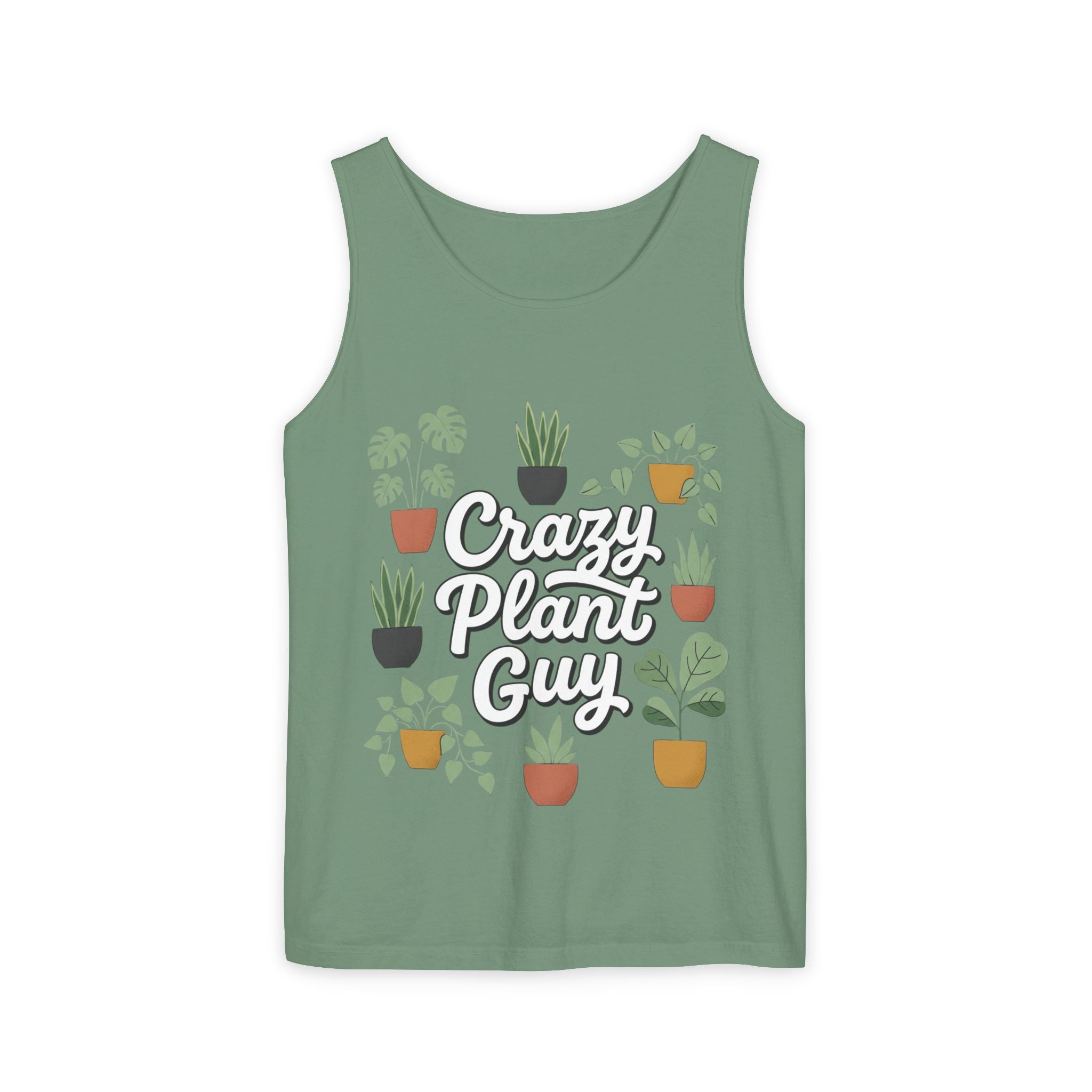 Crazy Plant Guy Tank