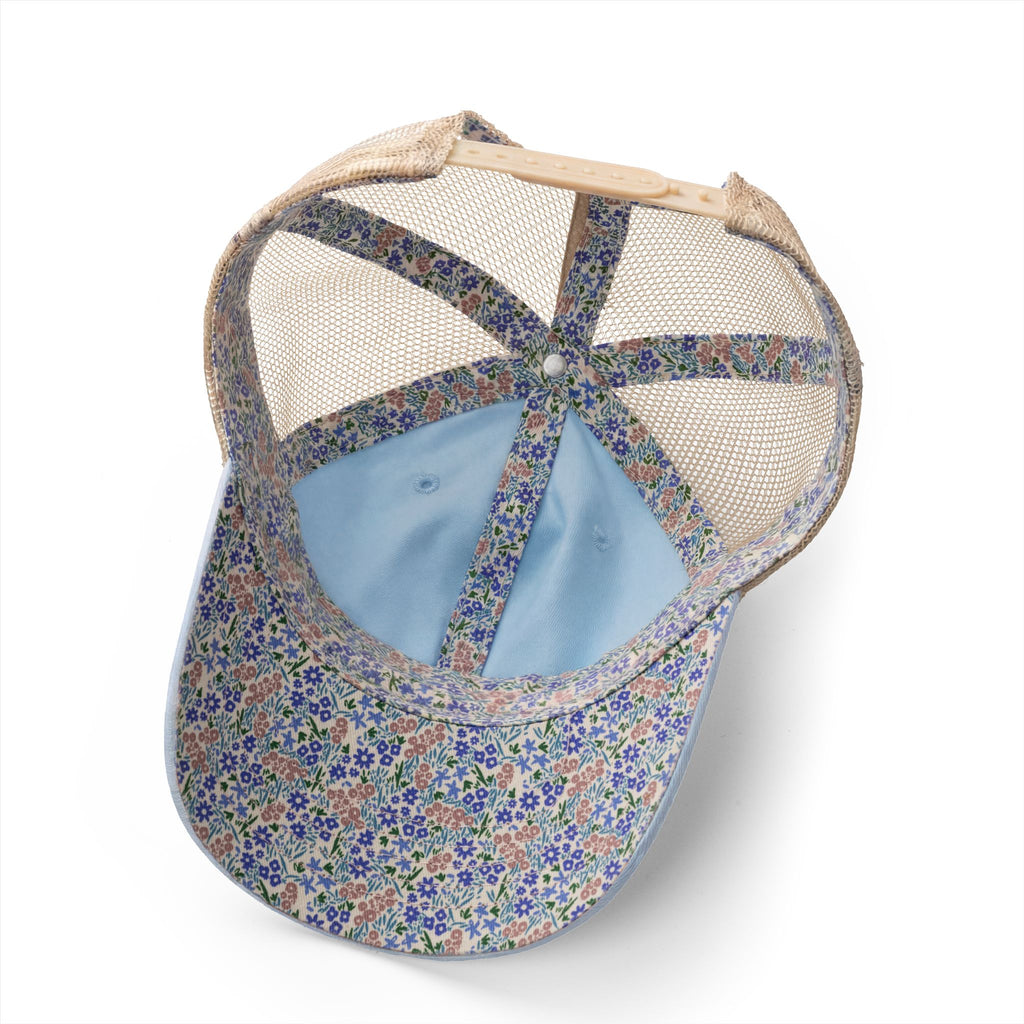 Plant Mami Embroidered Mesh Floral Caps