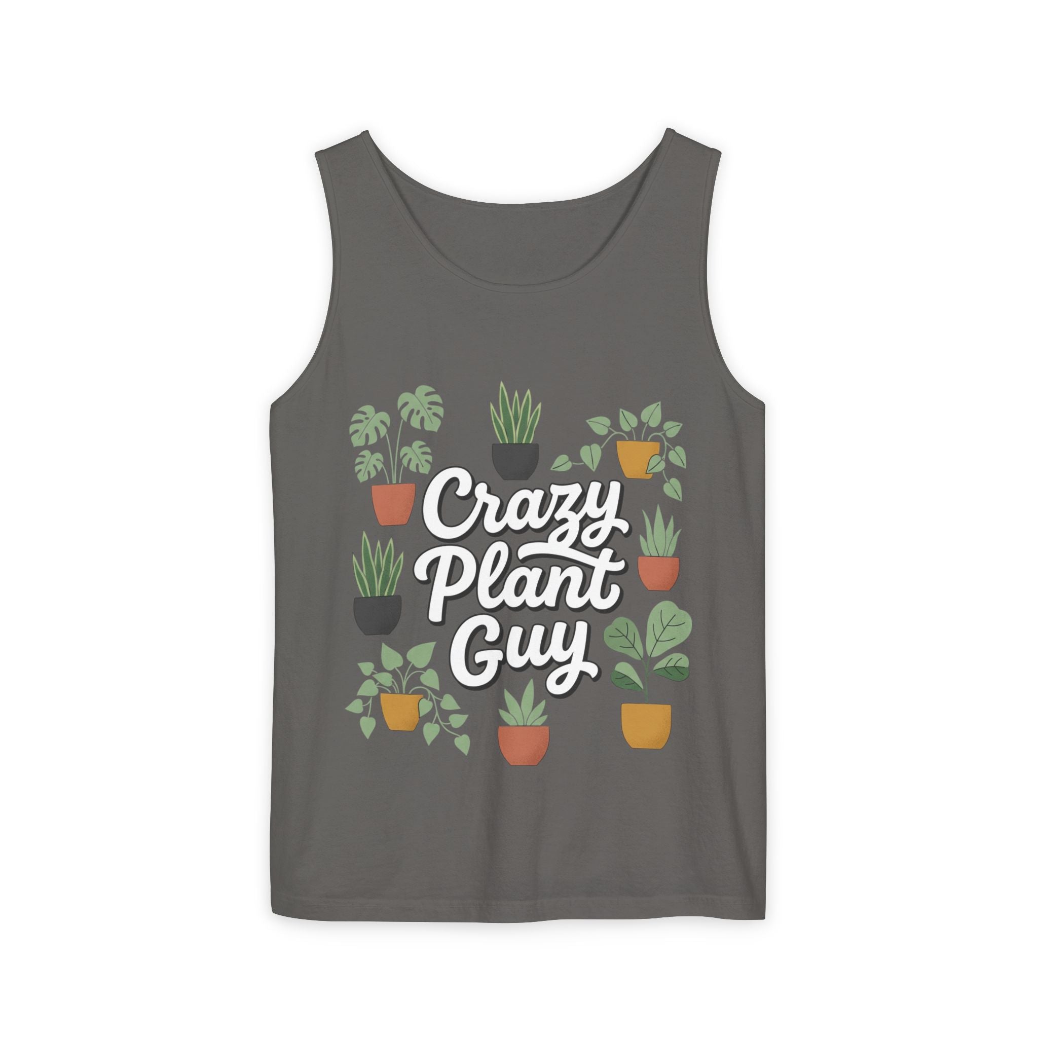 Crazy Plant Guy Tank
