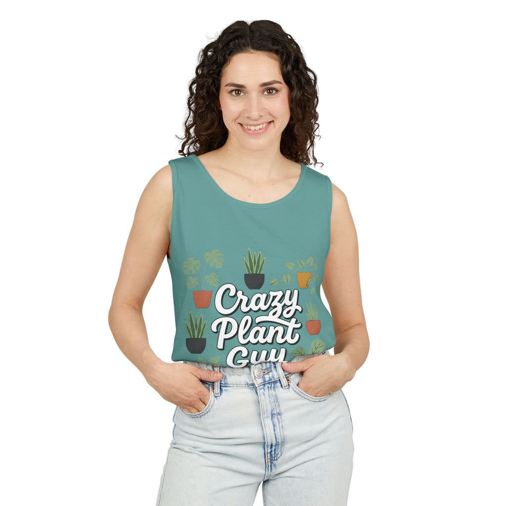 Crazy Plant Guy Tank