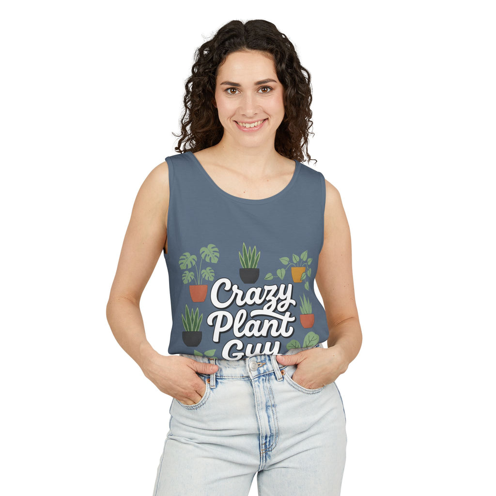 Crazy Plant Guy Tank