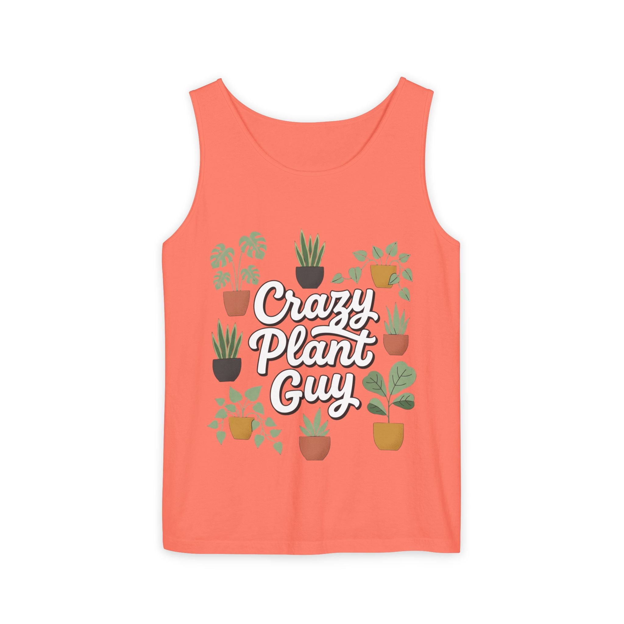 Crazy Plant Guy Tank