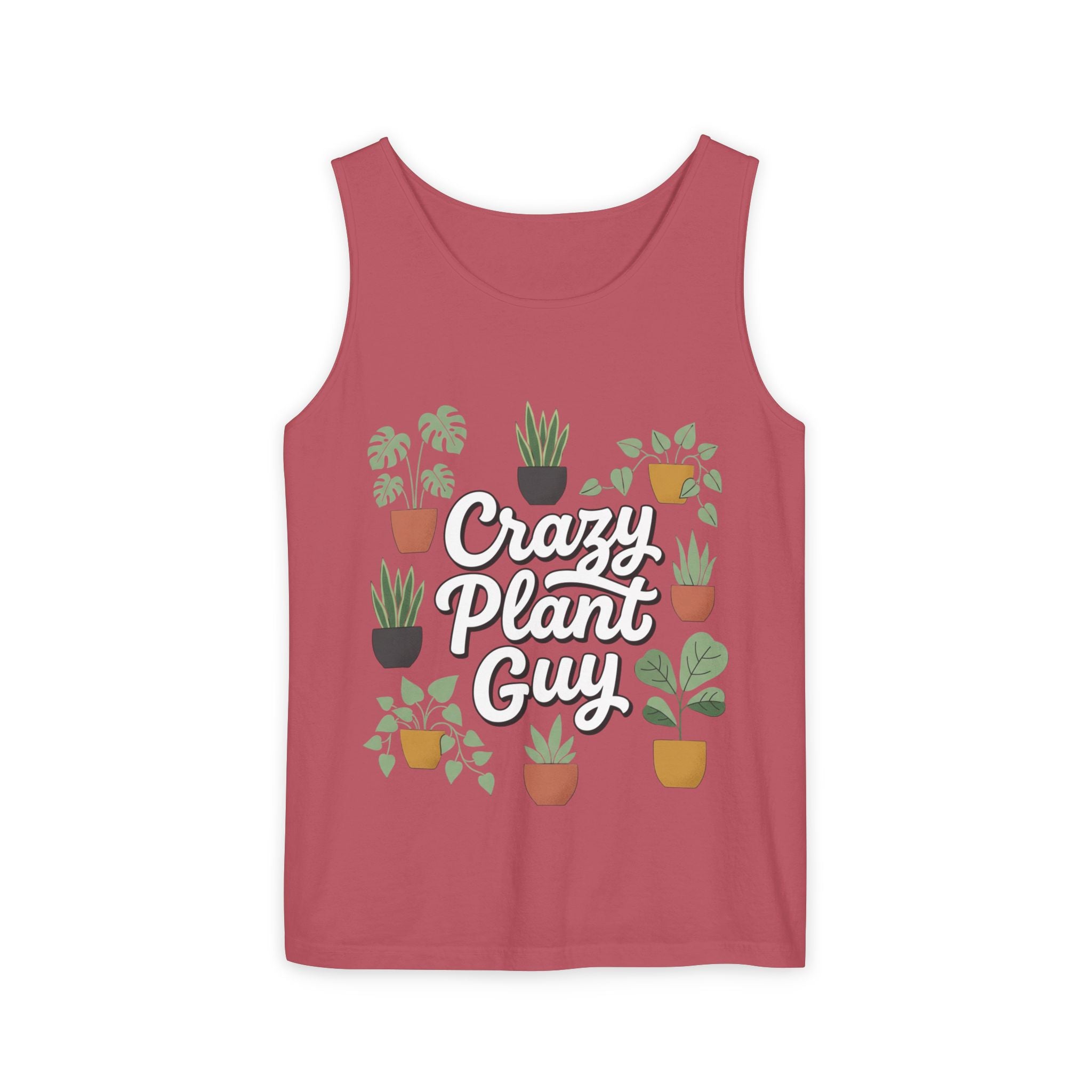 Crazy Plant Guy Tank