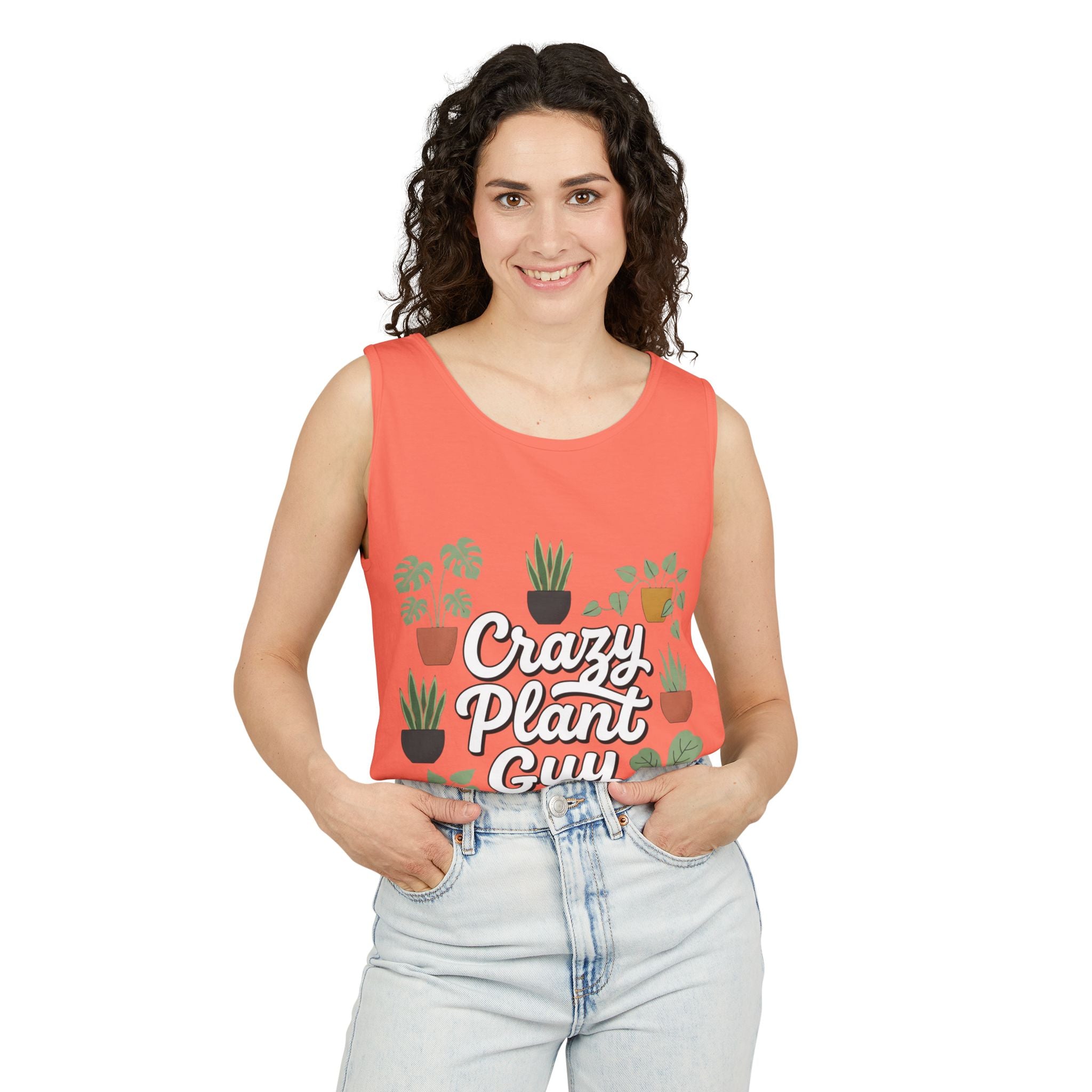 Crazy Plant Guy Tank